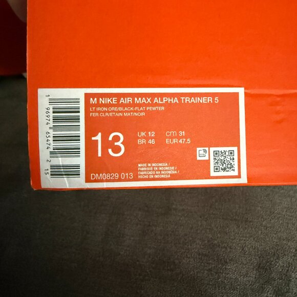 Nike Air Max Alpha Trainer 5 (Size 13) - Picture 10 of 10